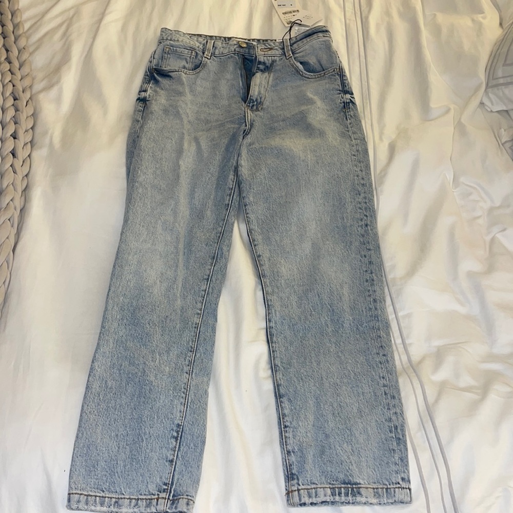 Zara mom slim fit jeans NWT